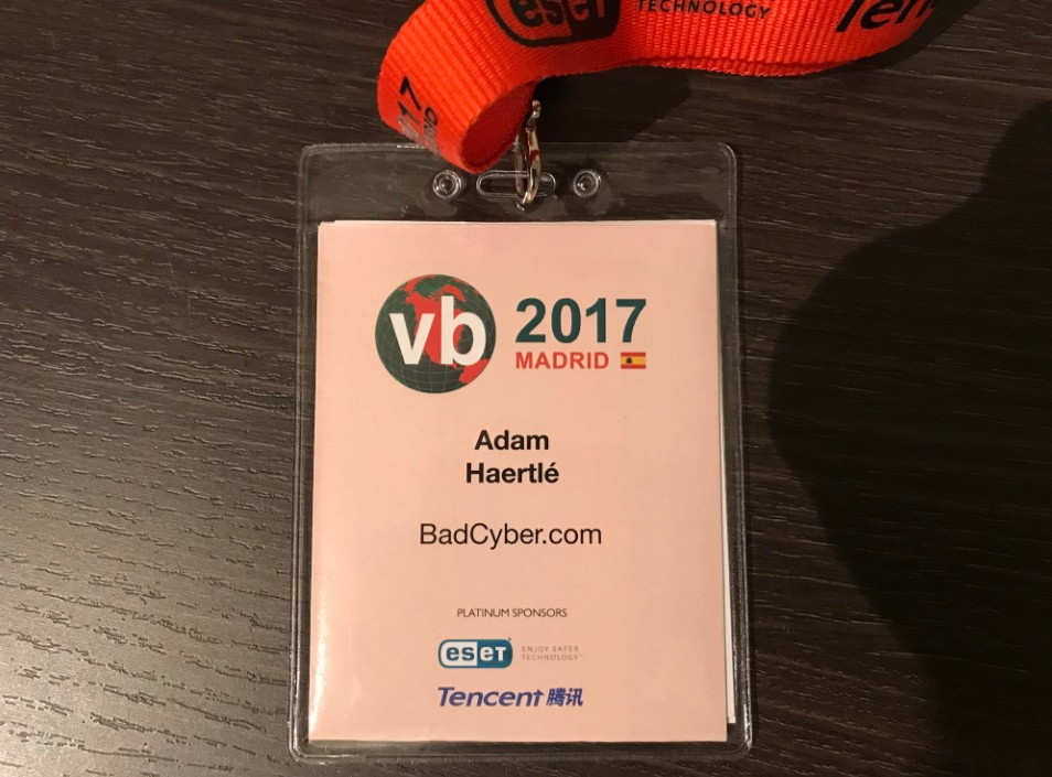 Virus Bulletin 2017 - first time speaker impressions