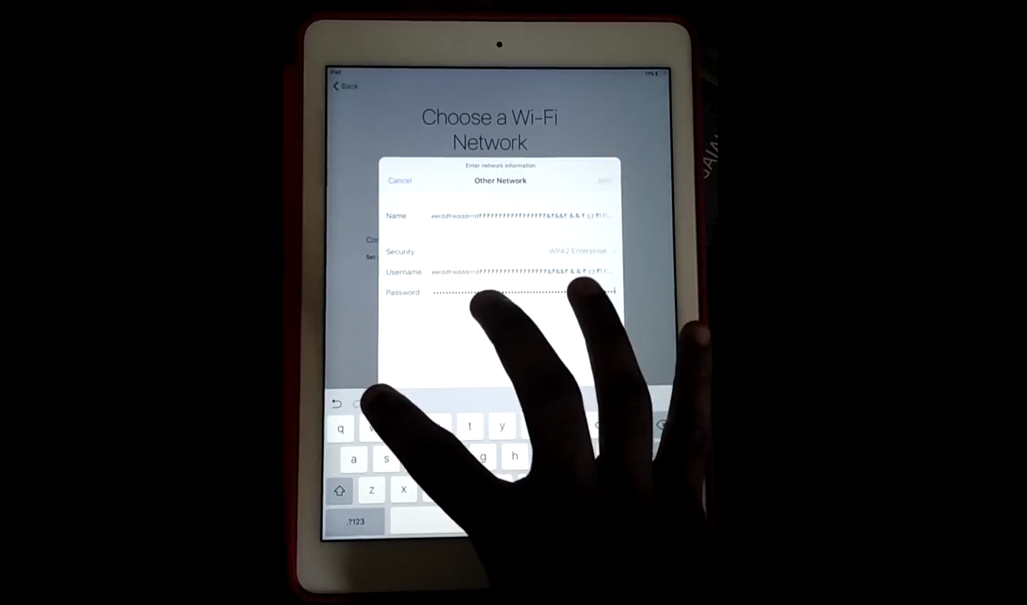 Bypassing Apple's Activation Lock with typing and magnets - for a fraction of a second